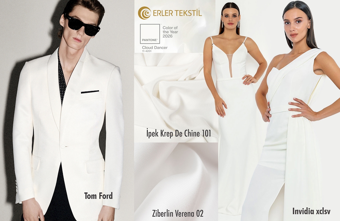 Cloud Dancer Kumaş Abiye